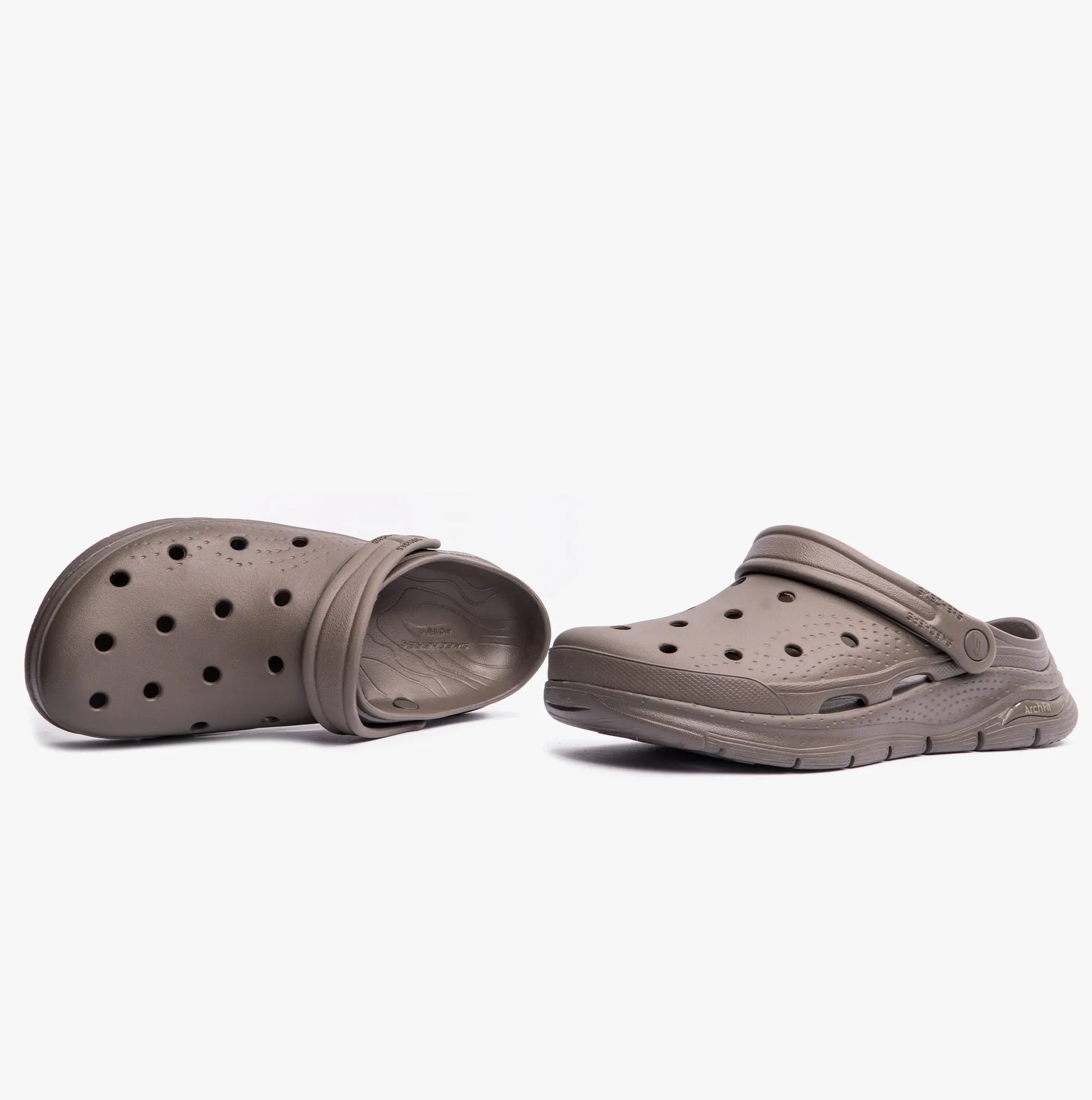 243160/KHK FOAMIES: ARCH FIT - VALIANT Mens Sandals Khaki