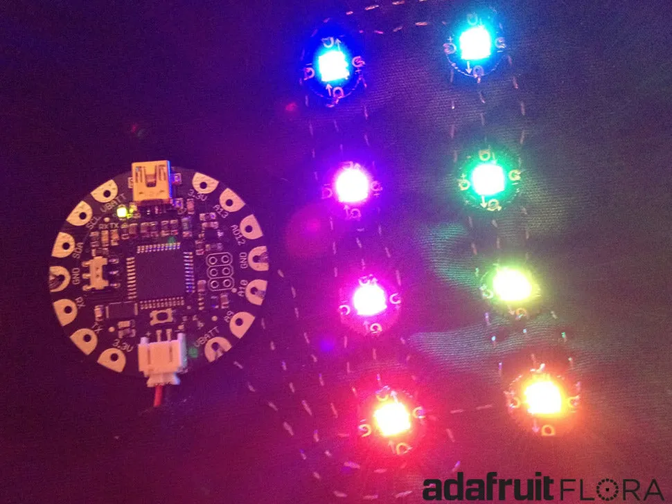 Adafruit FLORA - Wearable Electronic Platform: Arduino Compatible