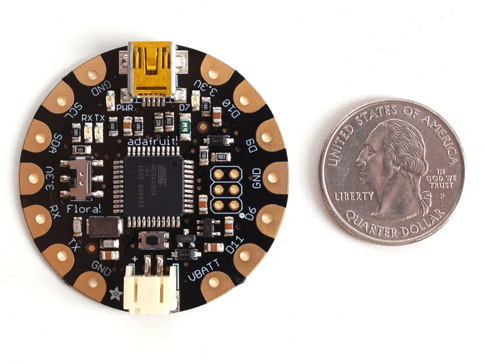Adafruit FLORA - Wearable Electronic Platform: Arduino Compatible