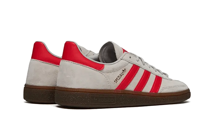 Adidas Handball Spezial Grey Two Hi-Res Red