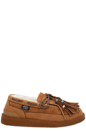 Alanui Fringe-Embellished Slip-On Loafers