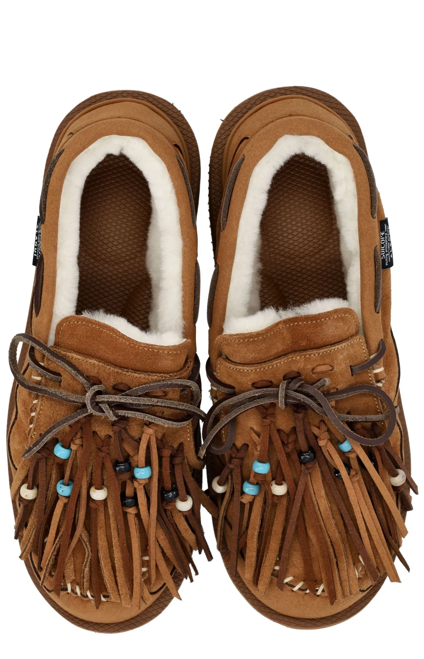 Alanui Fringe-Embellished Slip-On Loafers
