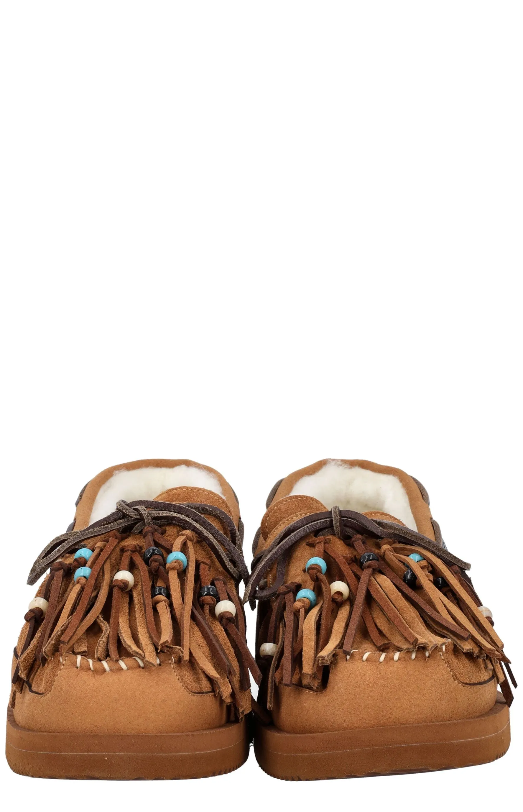 Alanui Fringe-Embellished Slip-On Loafers