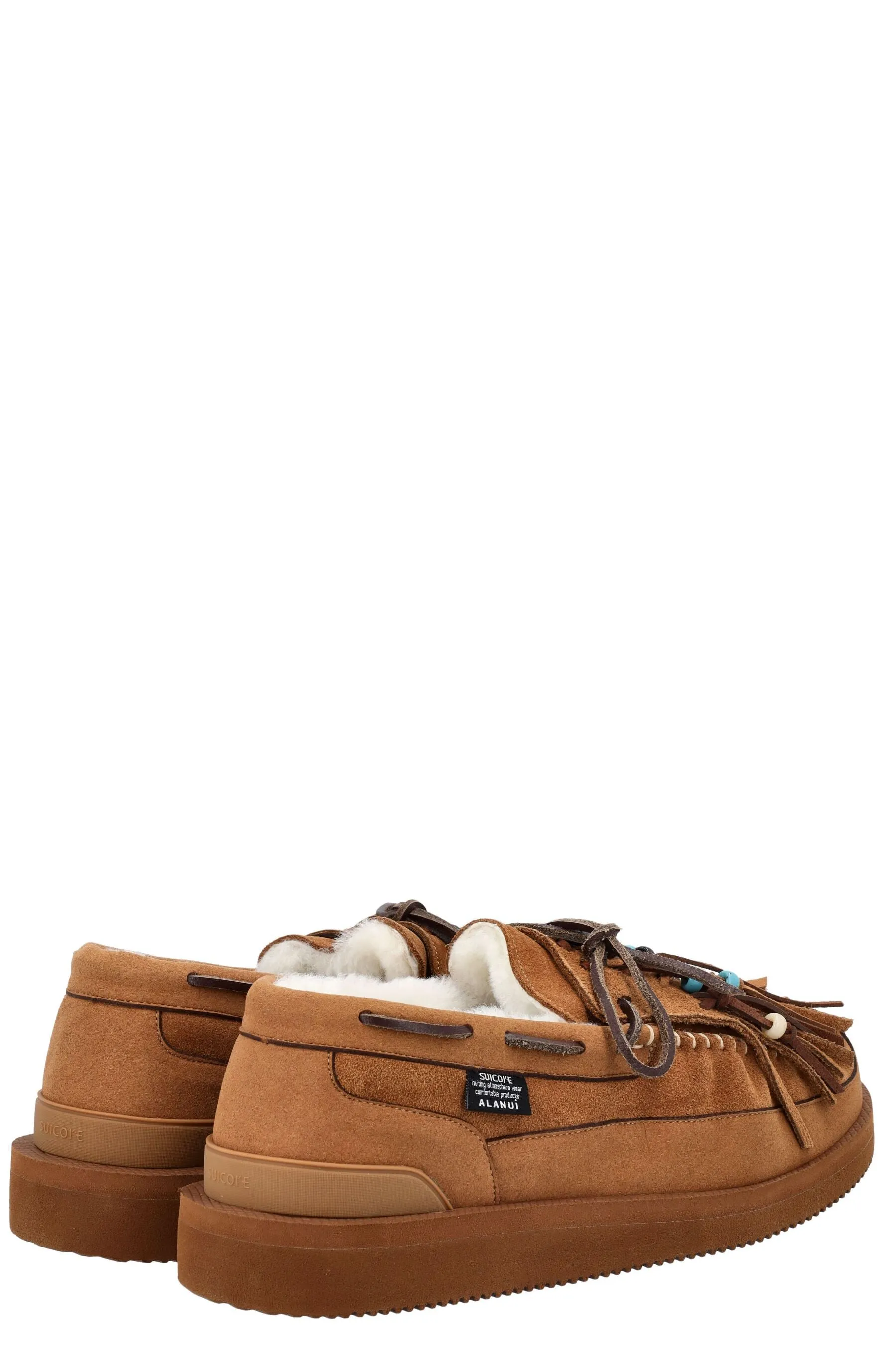 Alanui Fringe-Embellished Slip-On Loafers