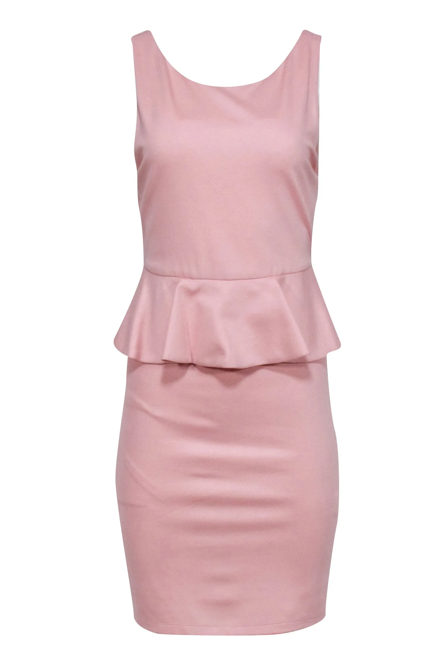 Alice & Olivia - Pink Sleeveless Peplum Dress Sz 8