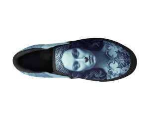 Azure Angel Slip-Ons