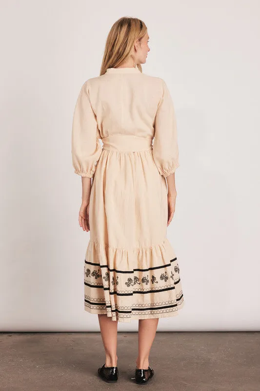 Bohemian Traders Kasia midi dress