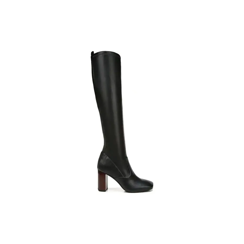 Borne Black Faux Leather Franco Sarto Boots
