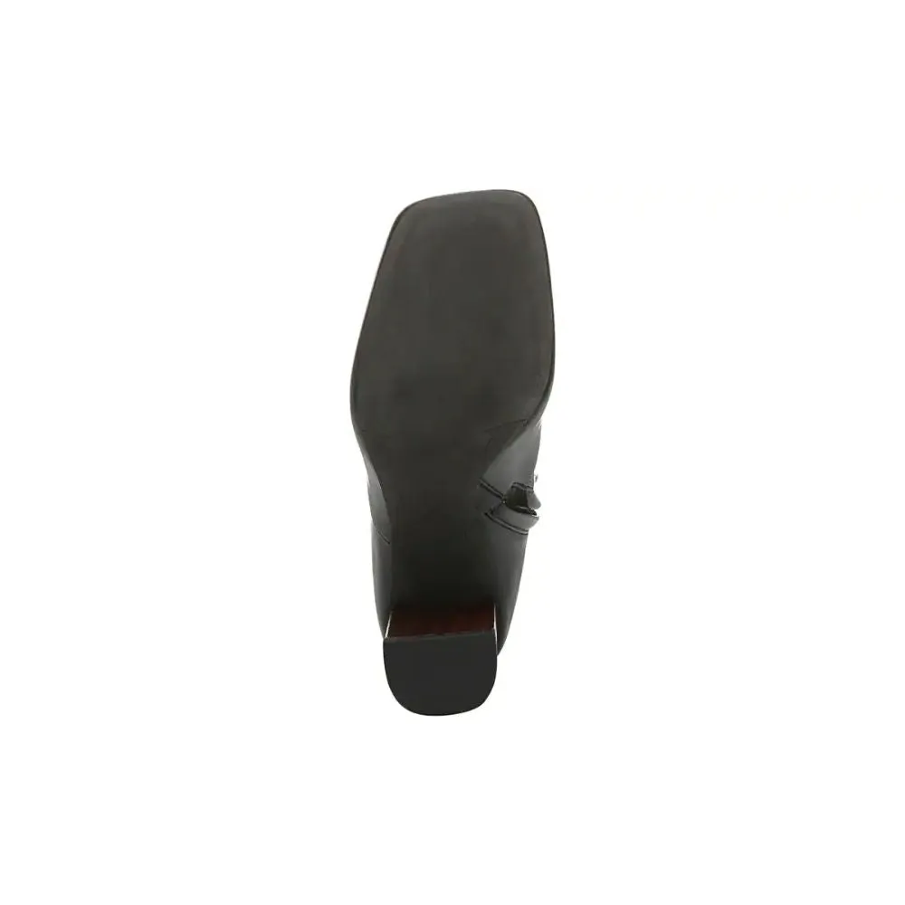 Borne Black Faux Leather Franco Sarto Boots