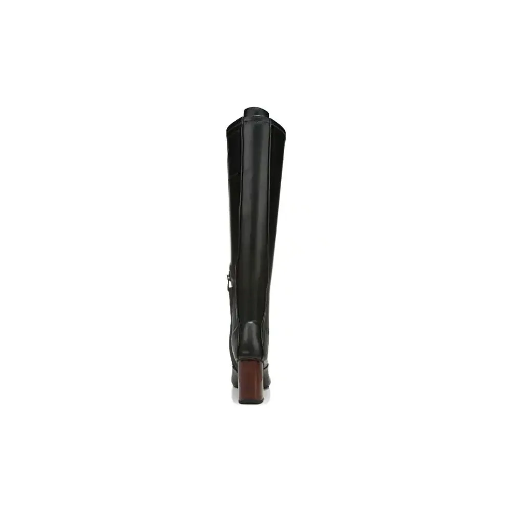 Borne Black Faux Leather Franco Sarto Boots