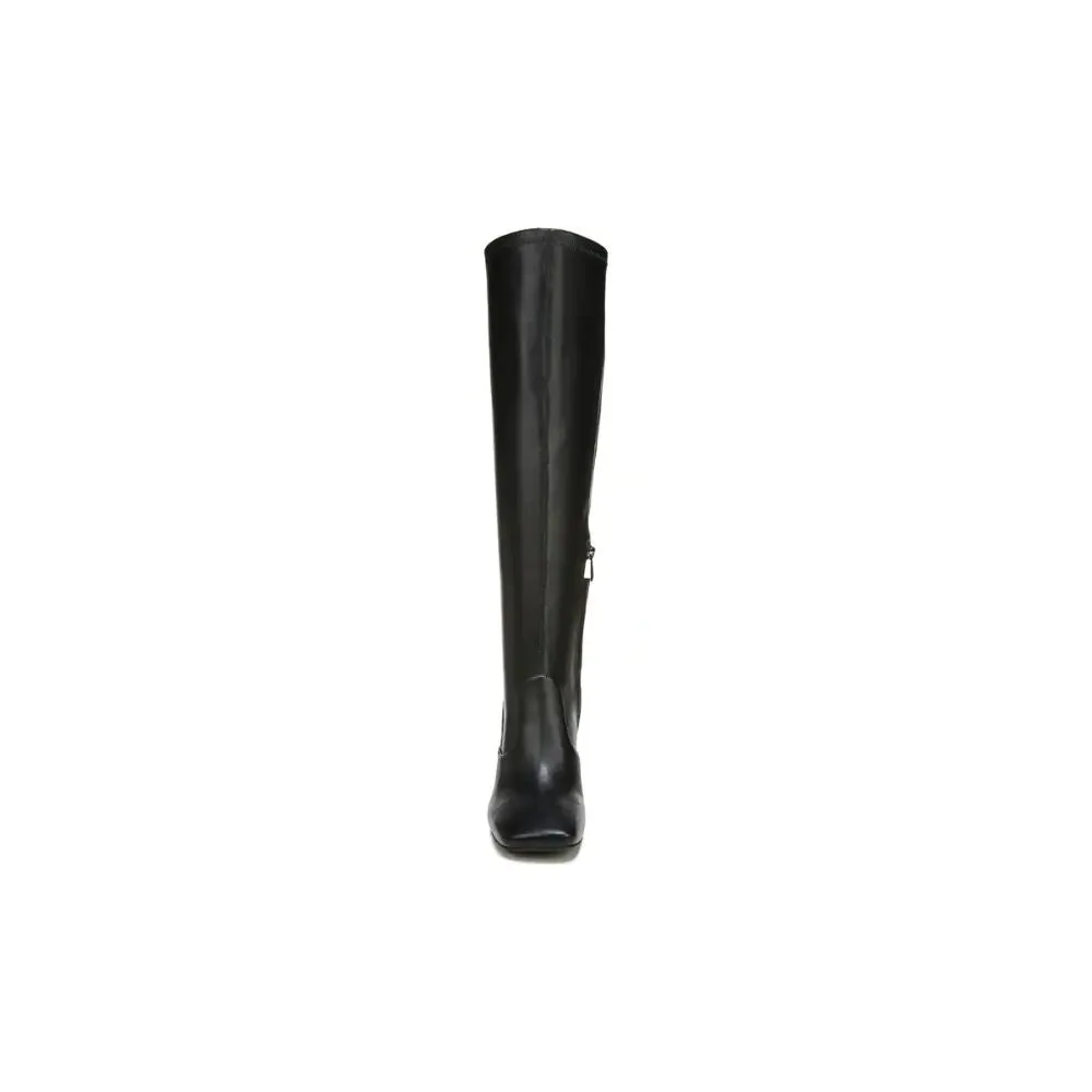 Borne Black Faux Leather Franco Sarto Boots