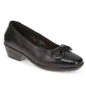 Bow-Detailed Leather Pumps - KF40025 / 326 379
