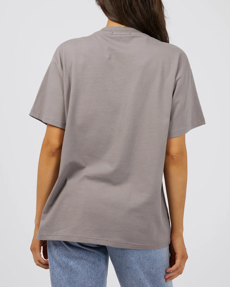 Celestial Oversized Tee | Charcoal