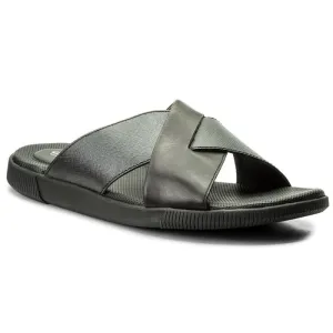 Clarks Mens "Vine" Ash Black - Sandal