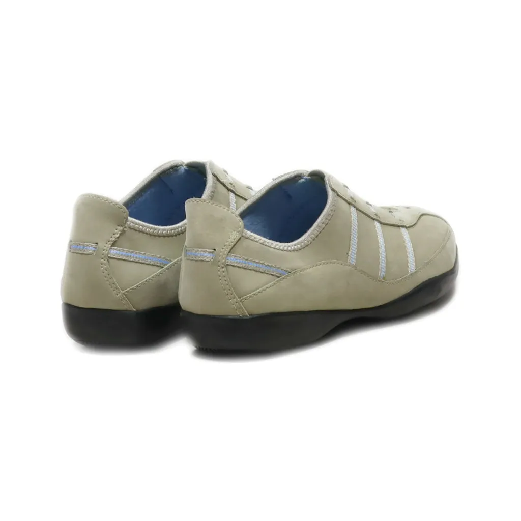 Clarks Slip Ons Nubuck Brown Colour For Women