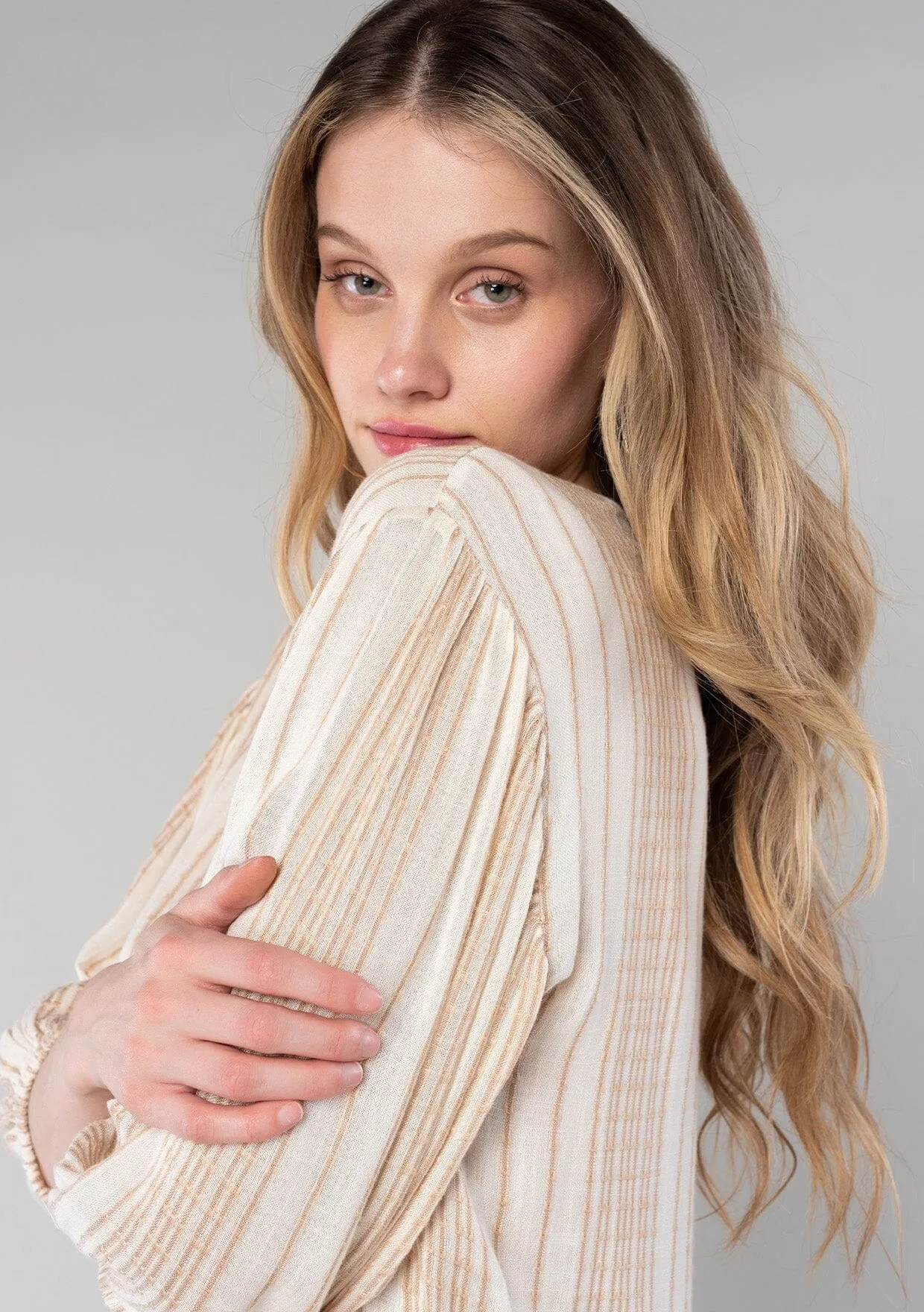 Cosima Tie Front Top
