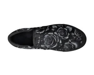 Dark Bloom Slip-Ons