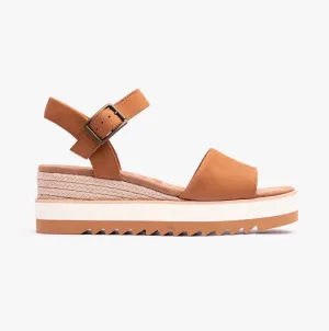 DIANA Womens Sandals Tan