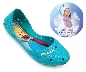 DISNEY FROZEN LET IT GO SNEAKER 21401 GRENDENE - BLUE