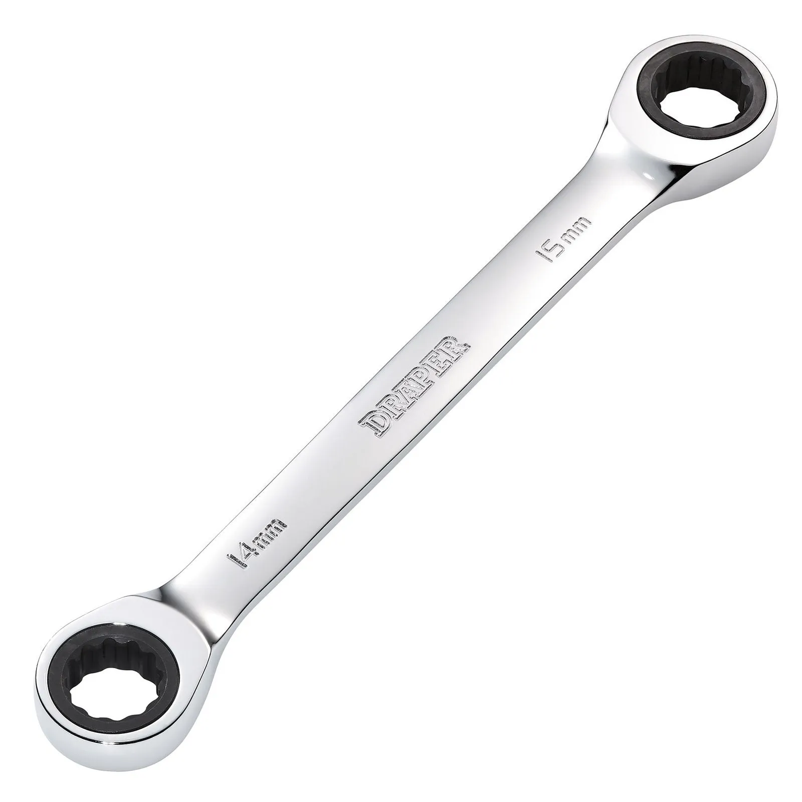 Draper Hi-Torq® Metric Double Ratchet Ring Spanner, 14 X 15mm - 8231BSMM