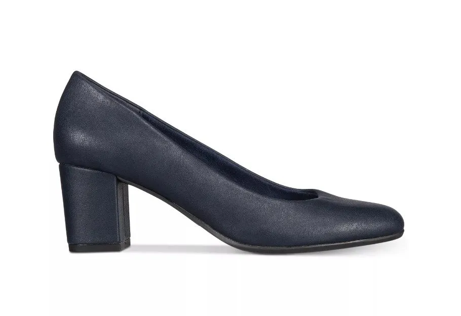 Easy Street Women's Proper Pumps Navy Size 6.5