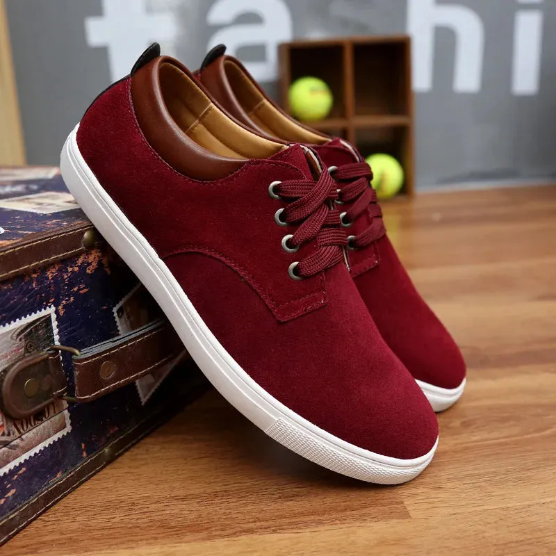 Fashion Suede Men Flats Shoes