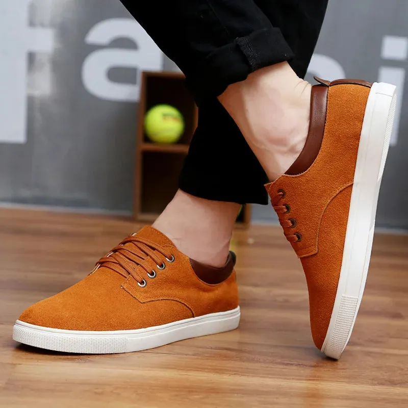 Fashion Suede Men Flats Shoes