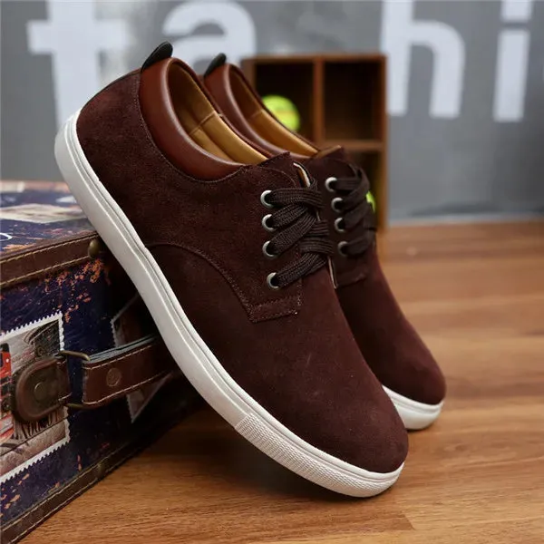 Fashion Suede Men Flats Shoes