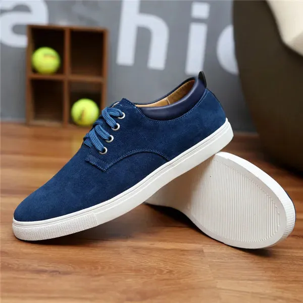 Fashion Suede Men Flats Shoes