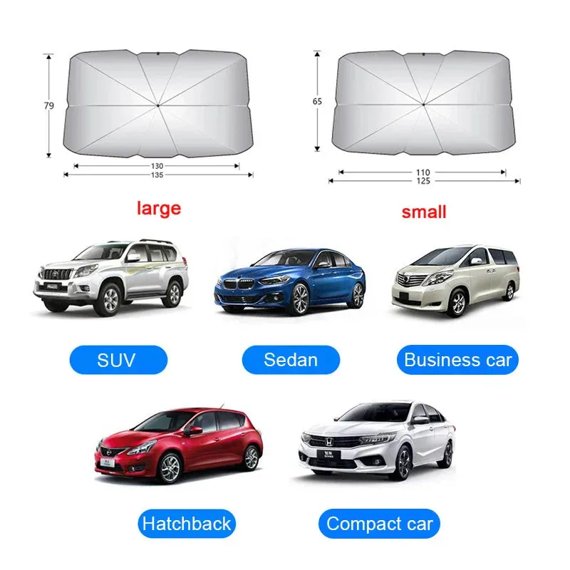 Foldable Car Sunshade For Uv Protection