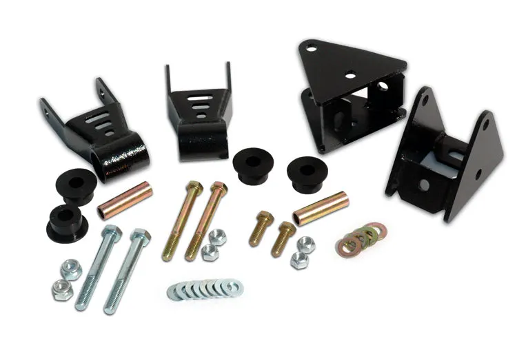 Front Shackle Reversal Kit - Jeep Wrangler YJ 4WD (1987-1995)