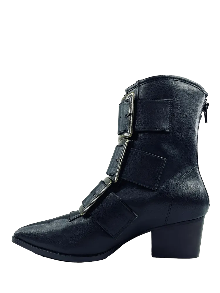 GRIMM BOOT - BLACK/BRASS
