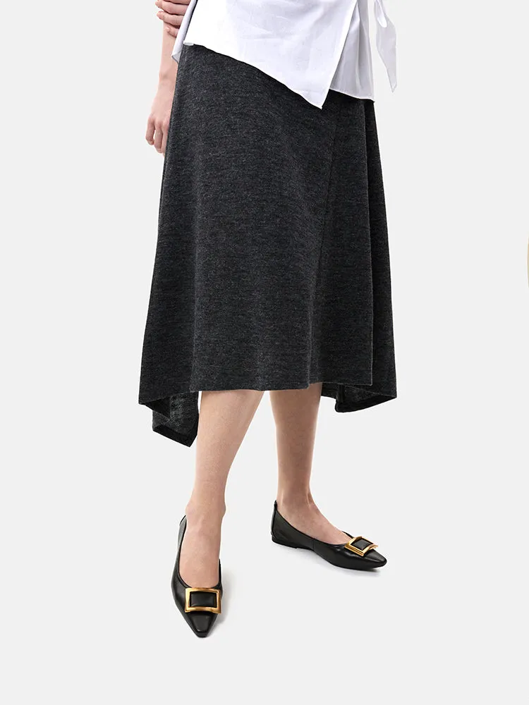 Gwyneth Brass Buckle Flats