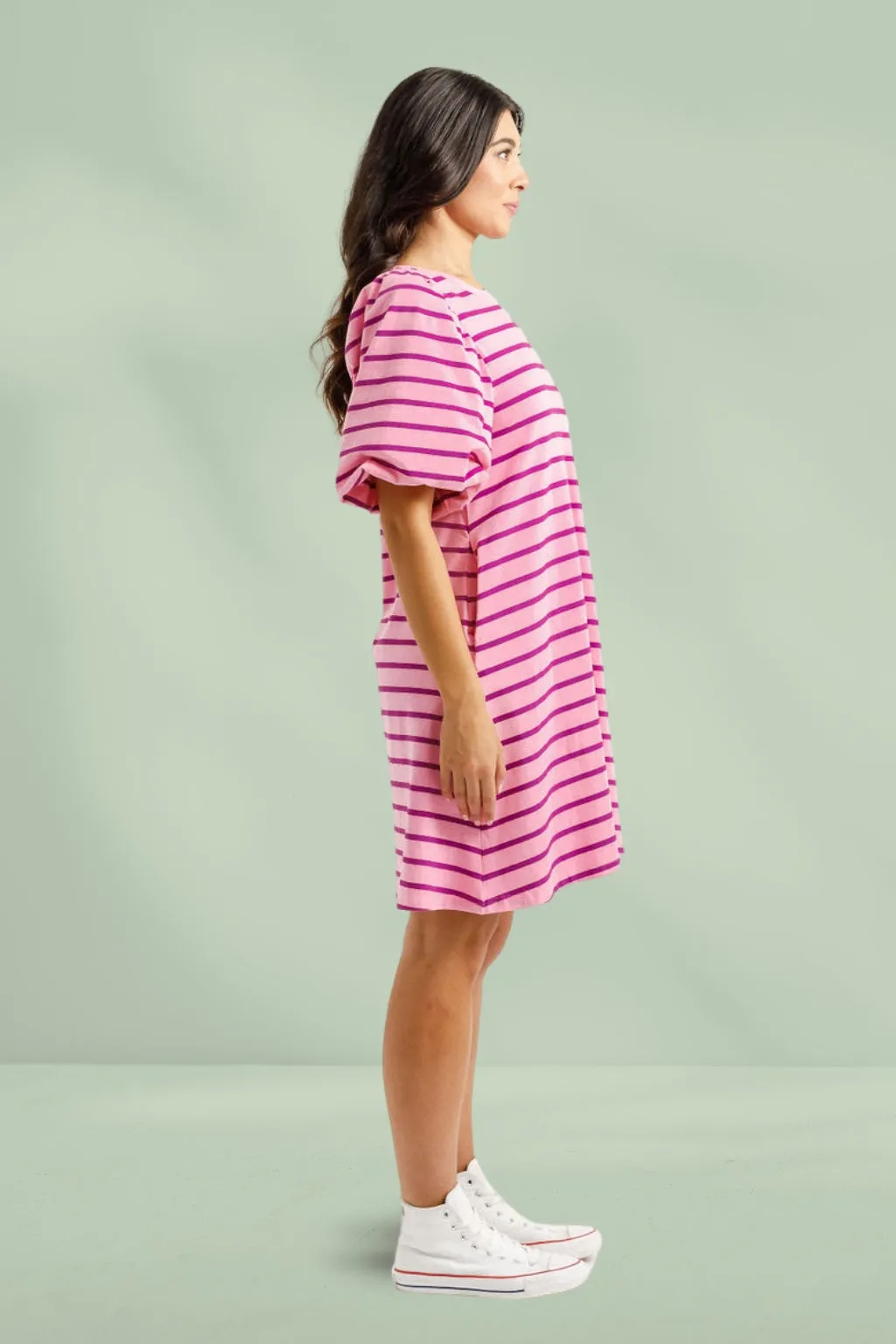 Homelee Ivy Dress Candy Stripe