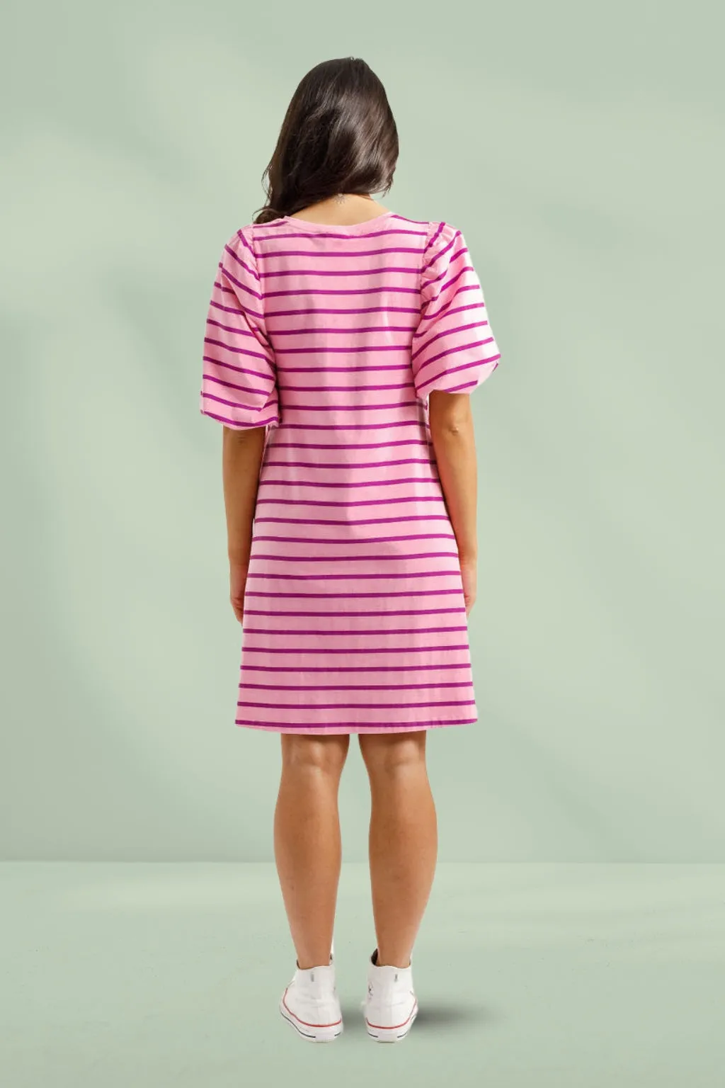 Homelee Ivy Dress Candy Stripe