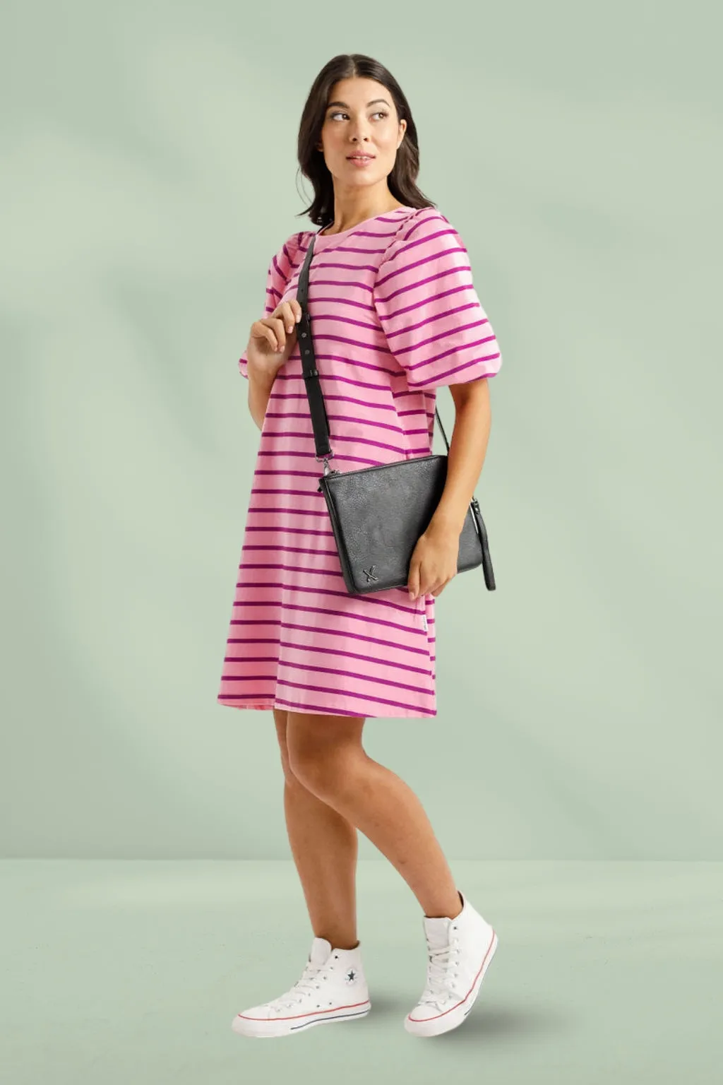 Homelee Ivy Dress Candy Stripe