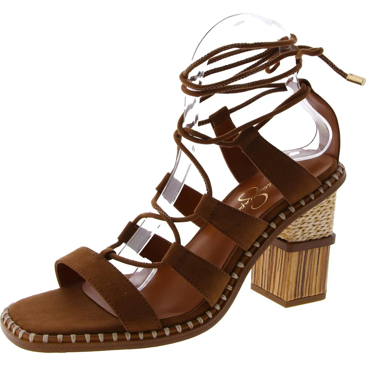 Jessica Simpson Womens Lonor Strappy Pumps Heels
