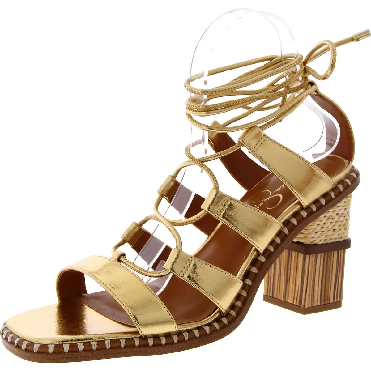 Jessica Simpson Womens Lonor Strappy Pumps Heels