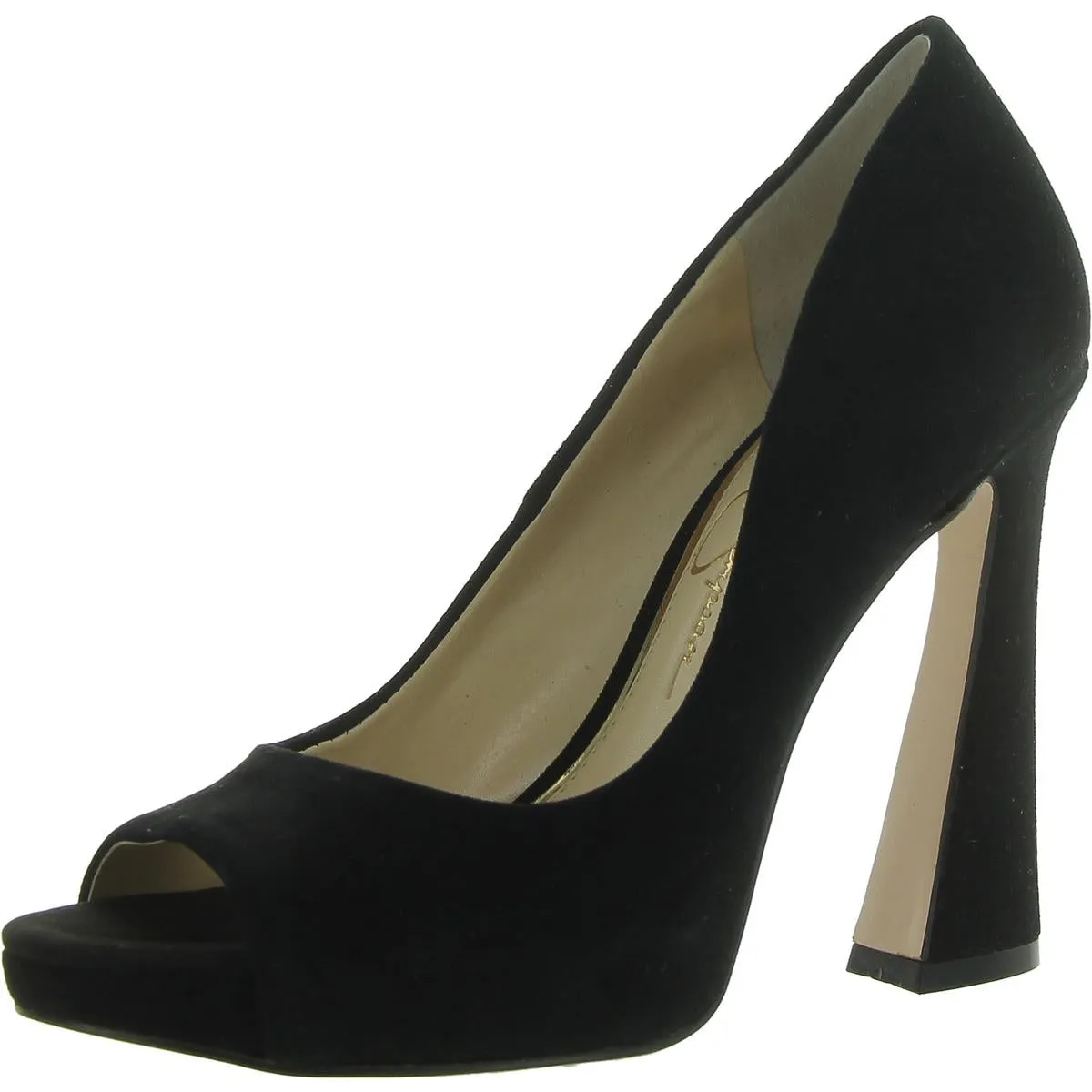 Jessica Simpson Womens Peep Toe Pumps