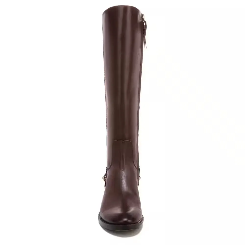 Lindy Brown Leather Franco Sarto Boots