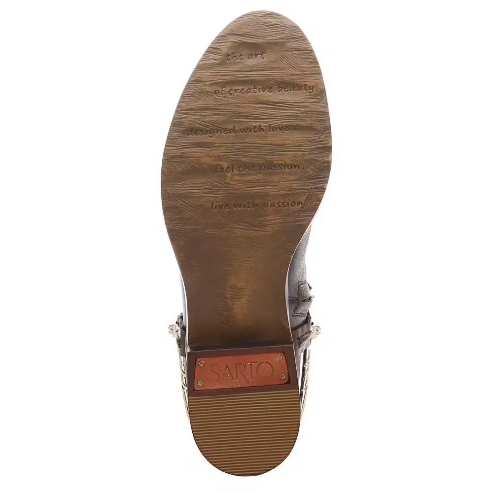 Lindy Brown Leather Franco Sarto Boots