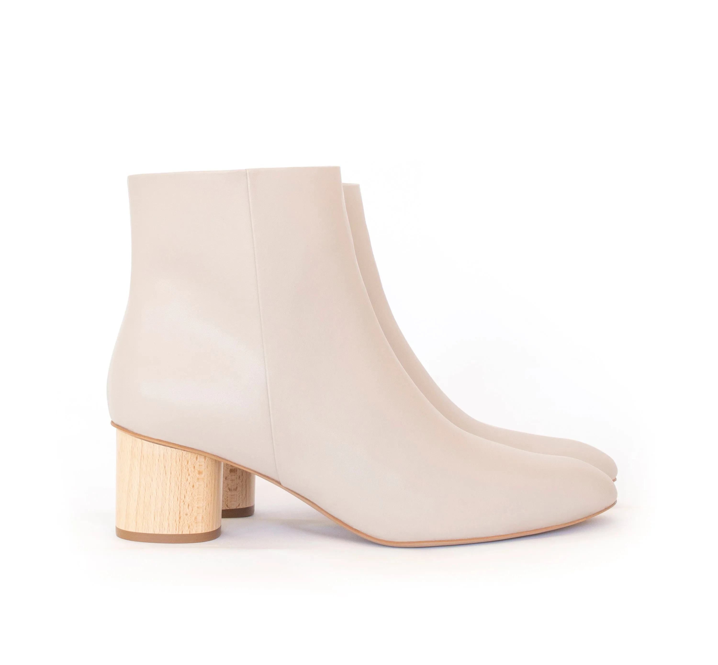 Low Ankle Boot Beige