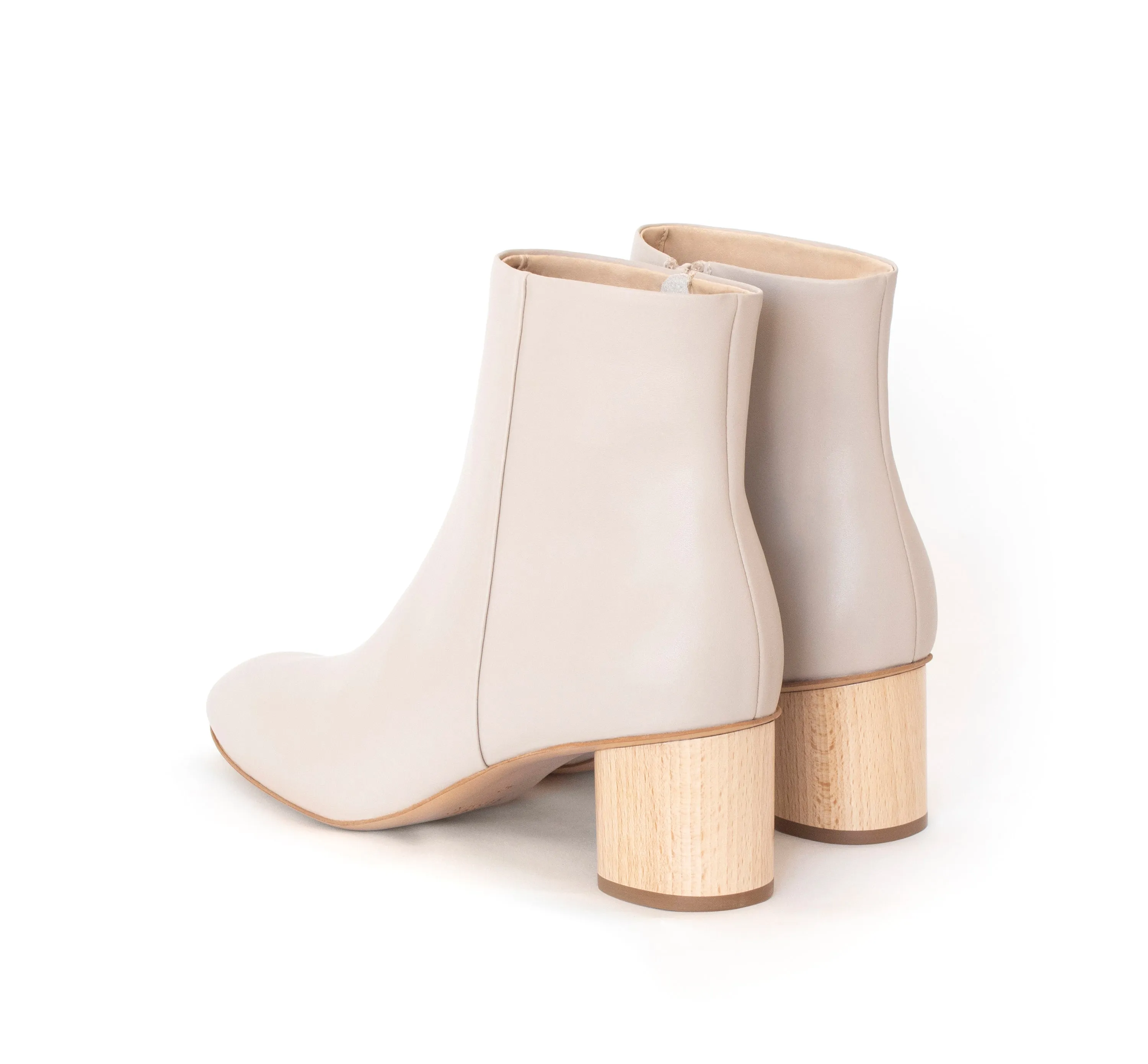 Low Ankle Boot Beige