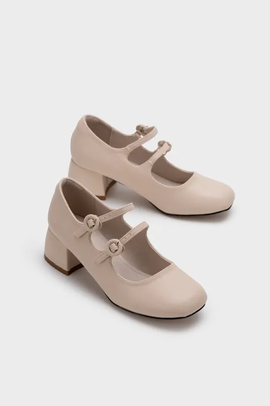 MARY JANE HEEL PUMP