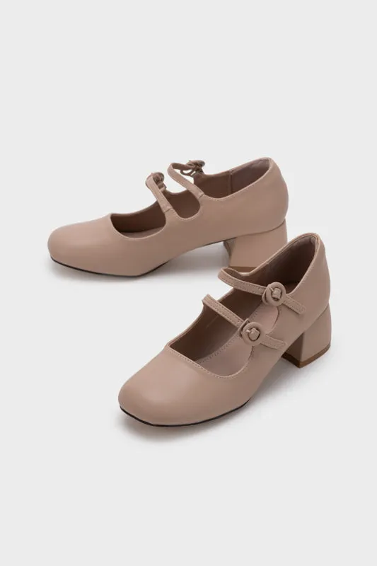 MARY JANE HEEL PUMP
