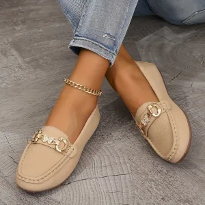 Metalen gesp - Comfortabele slip-on schoenen, anti-slip en lichtgewicht