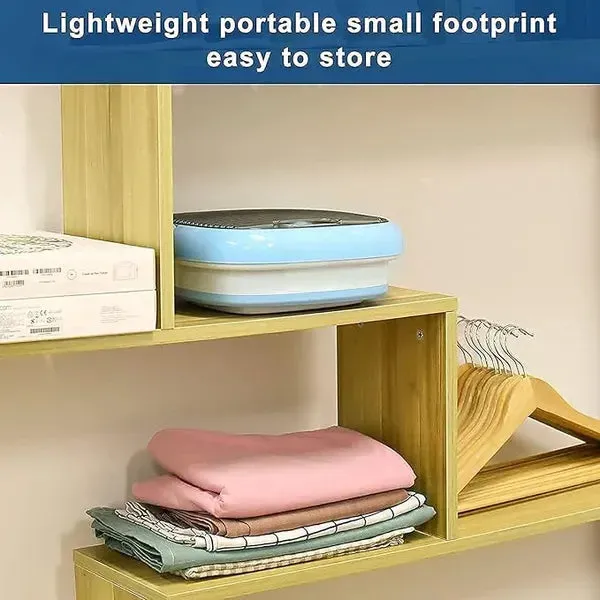 Mini Foldable Washing Machine With Spin and Dryer