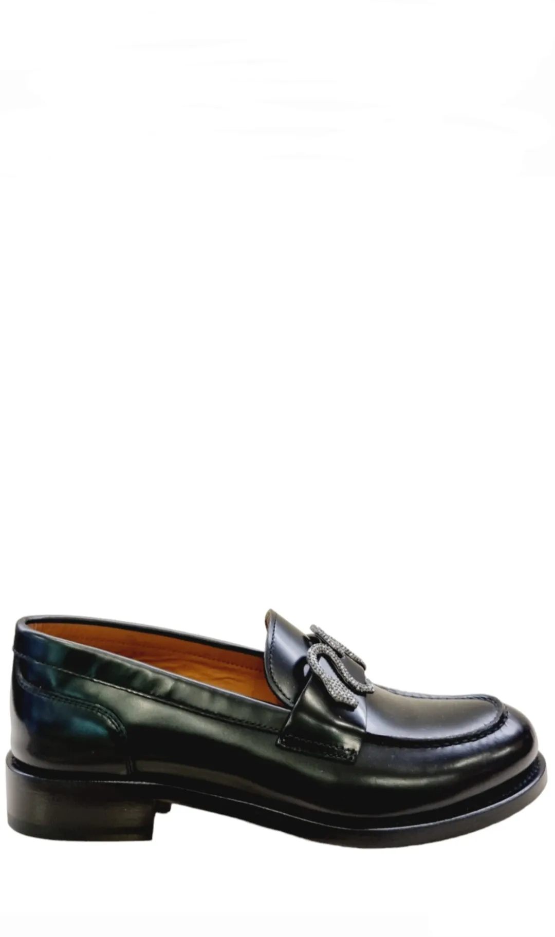 Morgana Crystal Flat Loafer