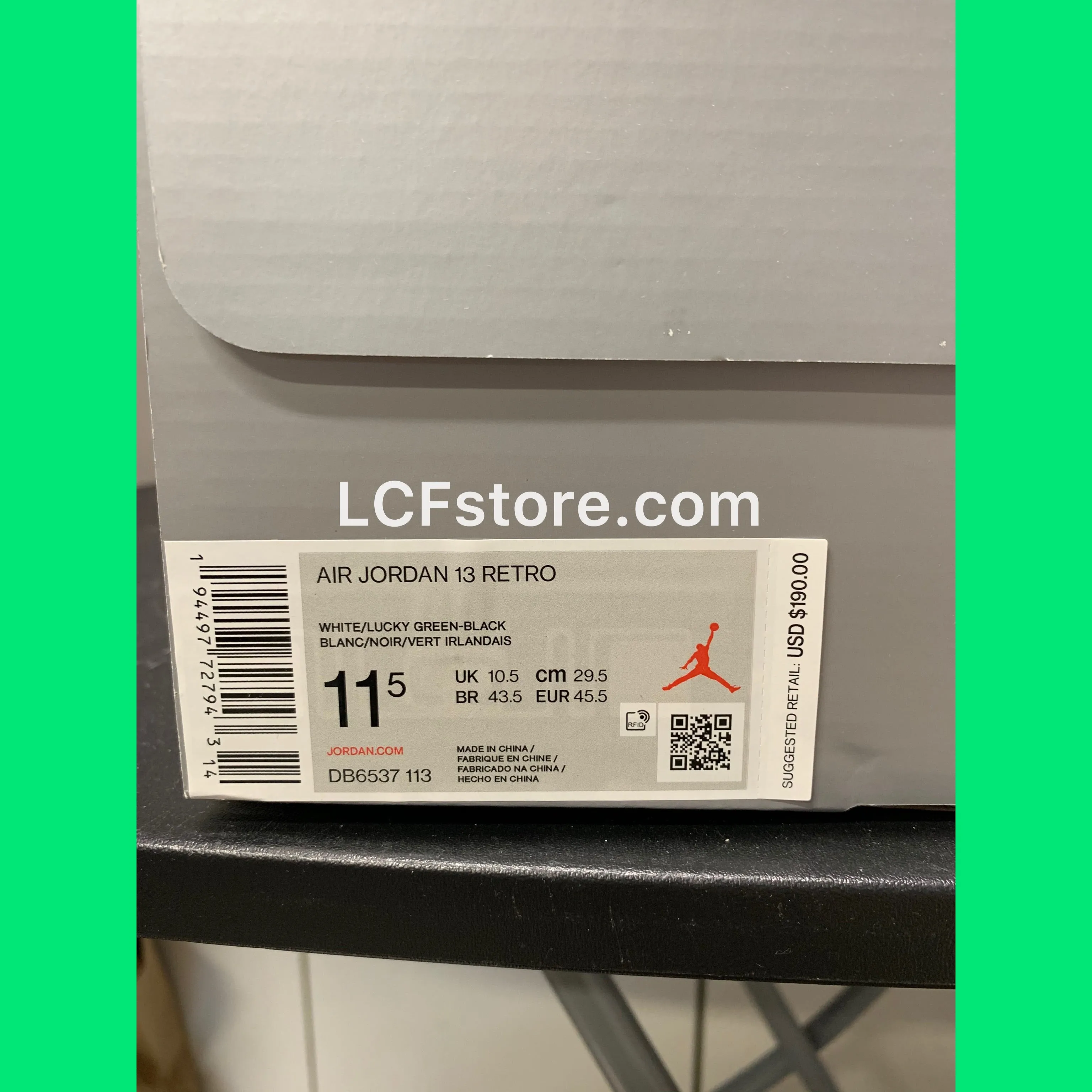 Nike Air Jordan 13 "Lucky Green"