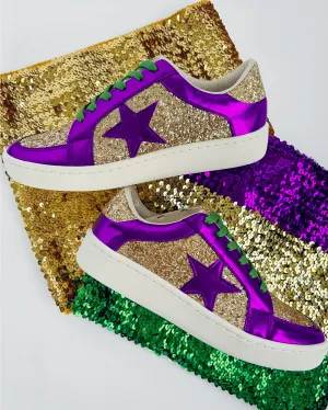 NOLA Sequin Sneakers - Purple